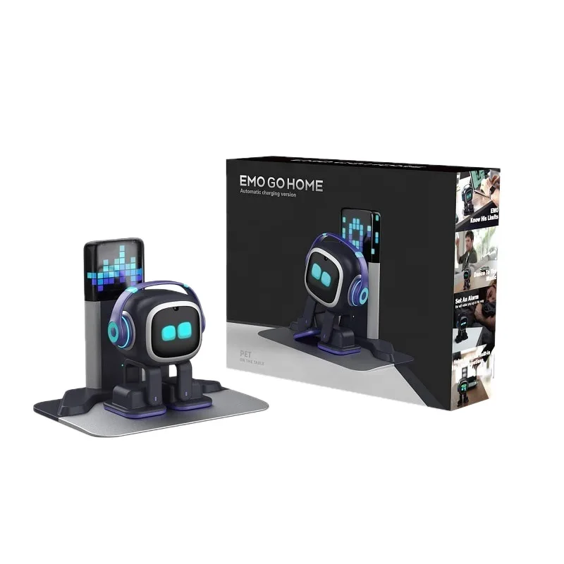 Electronics For Home - หุ่นยนต์อีโมเชิงพาณิชย์ AI อัจฉริยะ พร้อมระบบจดจำเสียง เป็นเพื่อนอารมณ์ดี สัตว์เลี้ยงอิเล็กทรอนิกส์สำหรับเด็กและผู้ใหญ่
