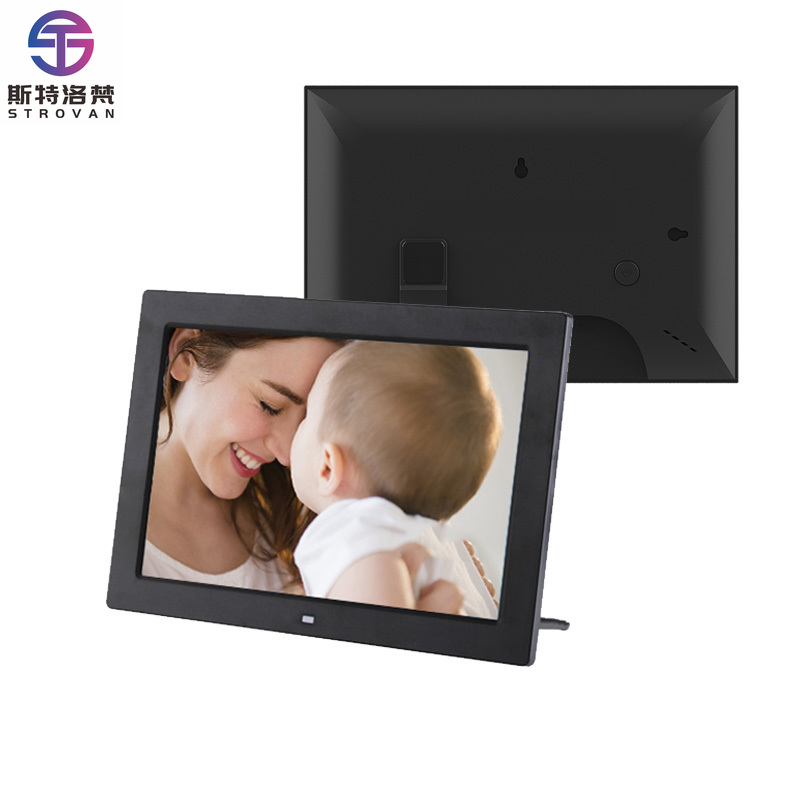 Digital Photo Frame Wifi - กรอบรูปดิจิทัลหน้าจอสัมผัสระบบแอนดรอยด์ ขนาด 10.1 นิ้ว พร้อมฟังก์ชันวิดีโอและภาพถ่าย รองรับการเชื่อมต่อ