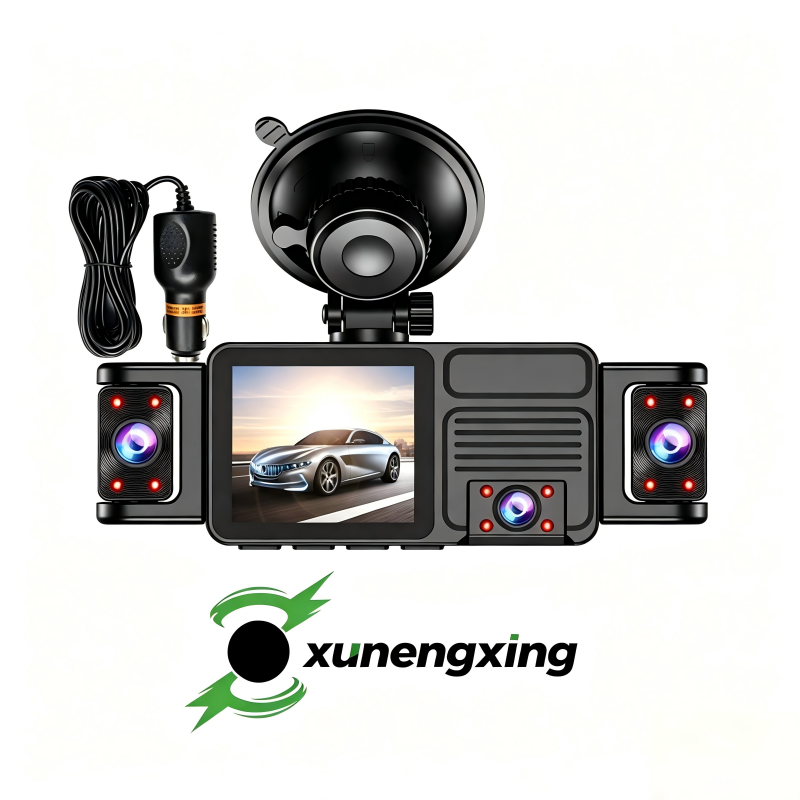 Panoramic Dash Cam 360 - 5 แชนแนล 360 ° กล้องติดรถยนต์แบบพาโนรามา 2K