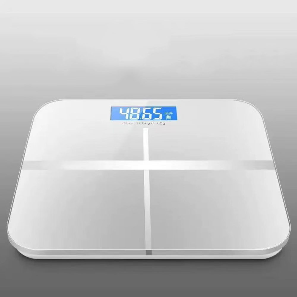 Body Fat Scale Smart - เครื่องชั่งน้ำหนักลดน้ำหนักที่บ้าน จอแสดงผล LED เครื่องชั่งน้ำหนักอัจฉริยะ เครื่องชั่งอิเล็กทรอนิกส์ความแม่นยำสูง สำหรับสำนักงานและผู้ใหญ่