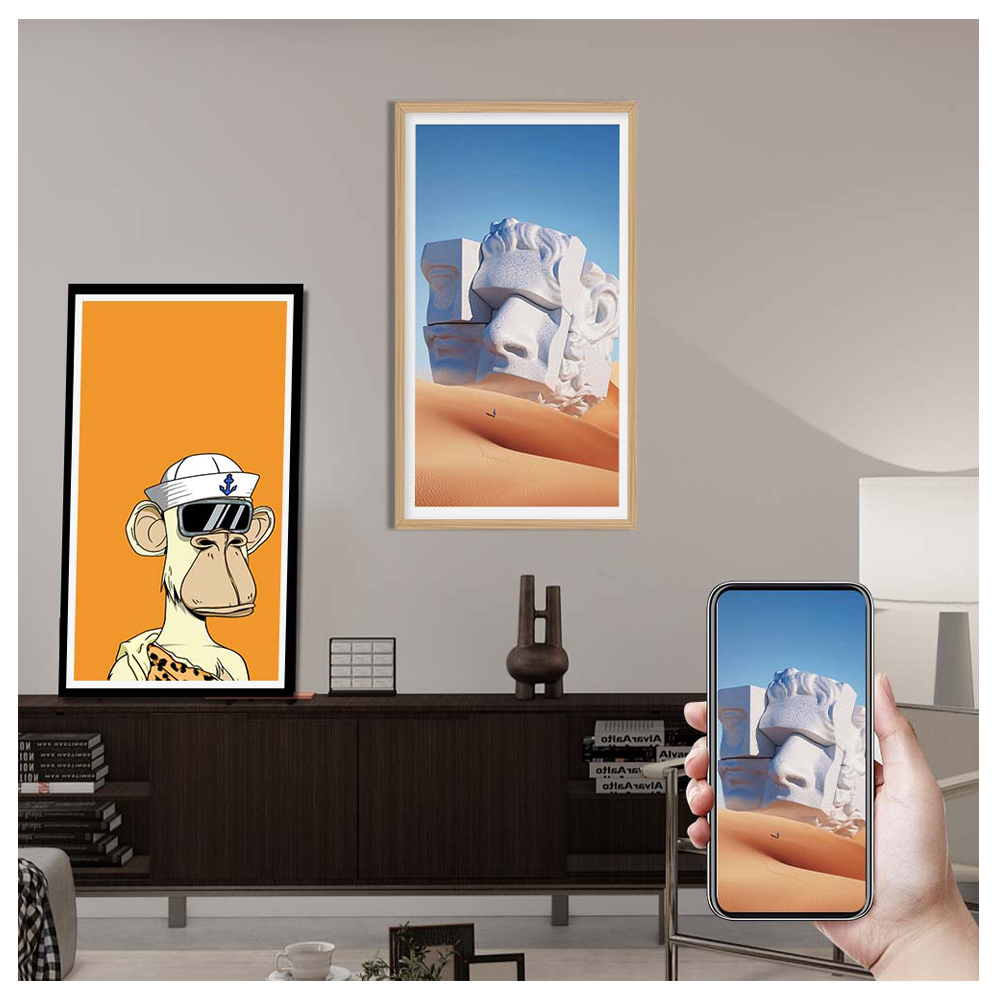 Digital Photo Frame Wifi - กรอบรูปดิจิทัลอัจฉริยะ Wifi NFT ขนาดใหญ่ 32 นิ้ว