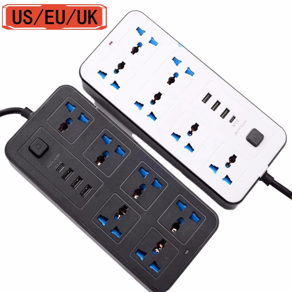 Electronics Gadgets For Home - ปลั๊กพ่วงอเนกประสงค์ พอร์ต USB Type-C สายยาว 2