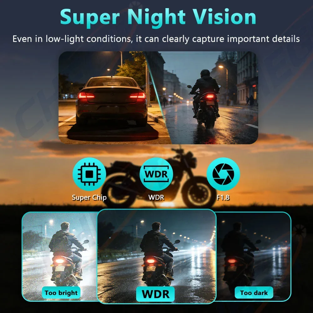 กล้องบันทึกภาพมอเตอร์ไซค์ 2K H - Compact Camera Mirrorless บทวิจารณ์และราคา