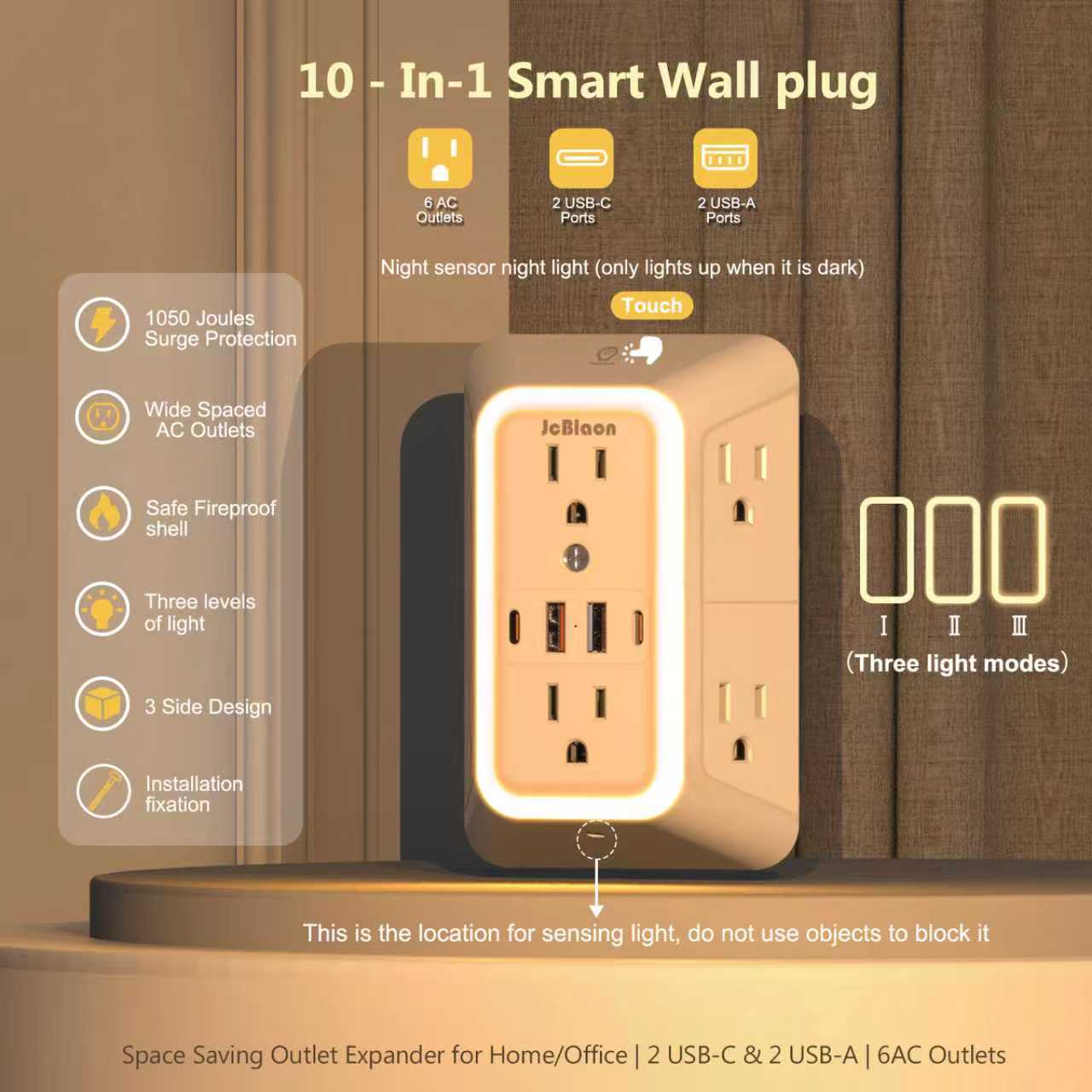ปลั๊กไฟติดผนังแบบหลายช่อง US พ - Electronics Gadgets For Home บทวิจารณ์และราคา