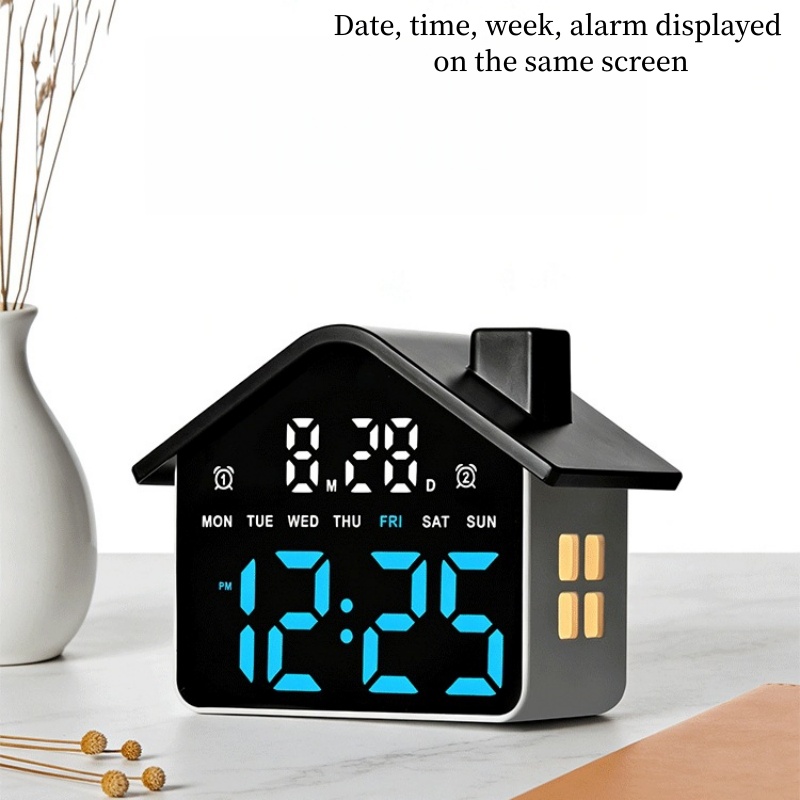 LED นาฬิกาปลุกดิจิตอล ควบคุมด้ - Modern Electronics Gadgets บทวิจารณ์และราคา