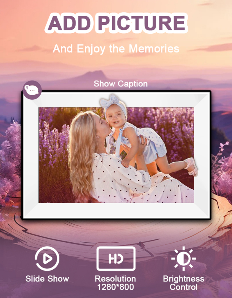 กรอบรูปดิจิตอล Uhale ขนาด 10.1 - Digital Photo Frame Wifi บทวิจารณ์และราคา