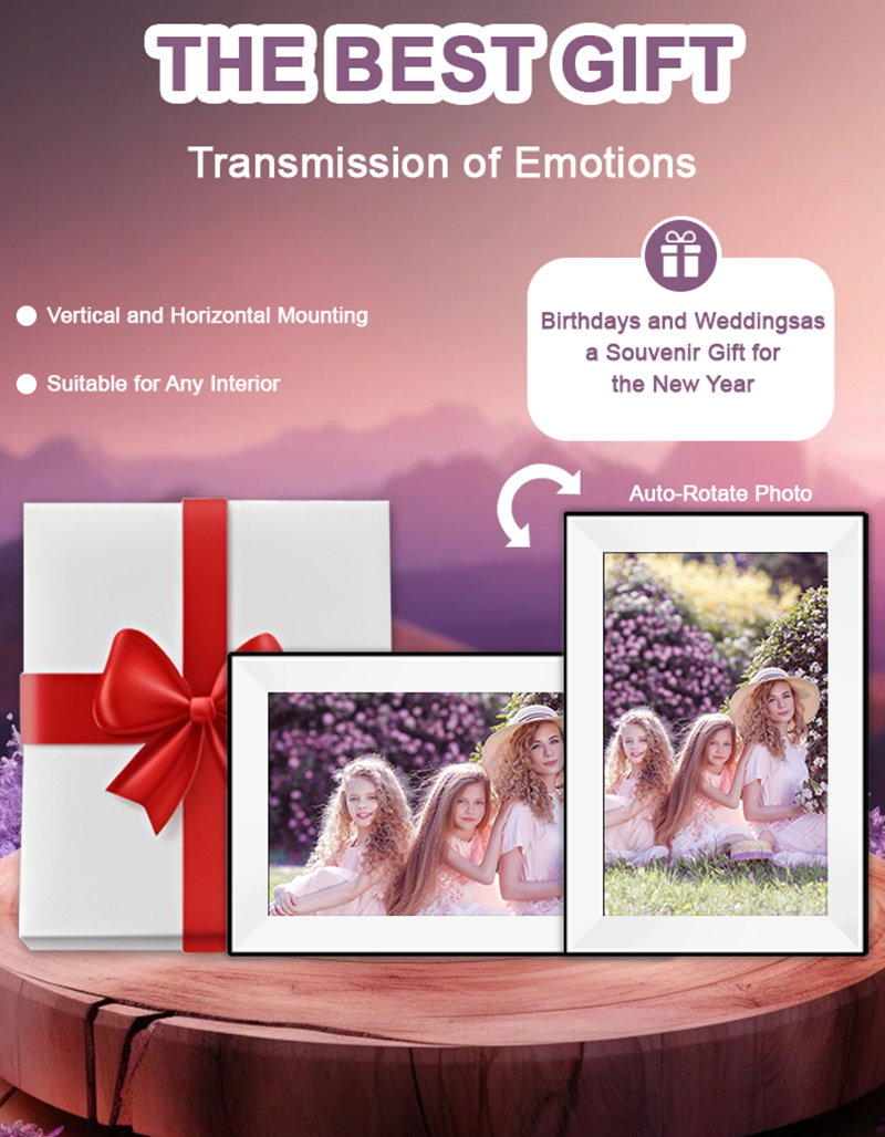 กรอบรูปดิจิตอล Uhale ขนาด 10.1 - Digital Photo Frame Wifi บทวิจารณ์และราคา