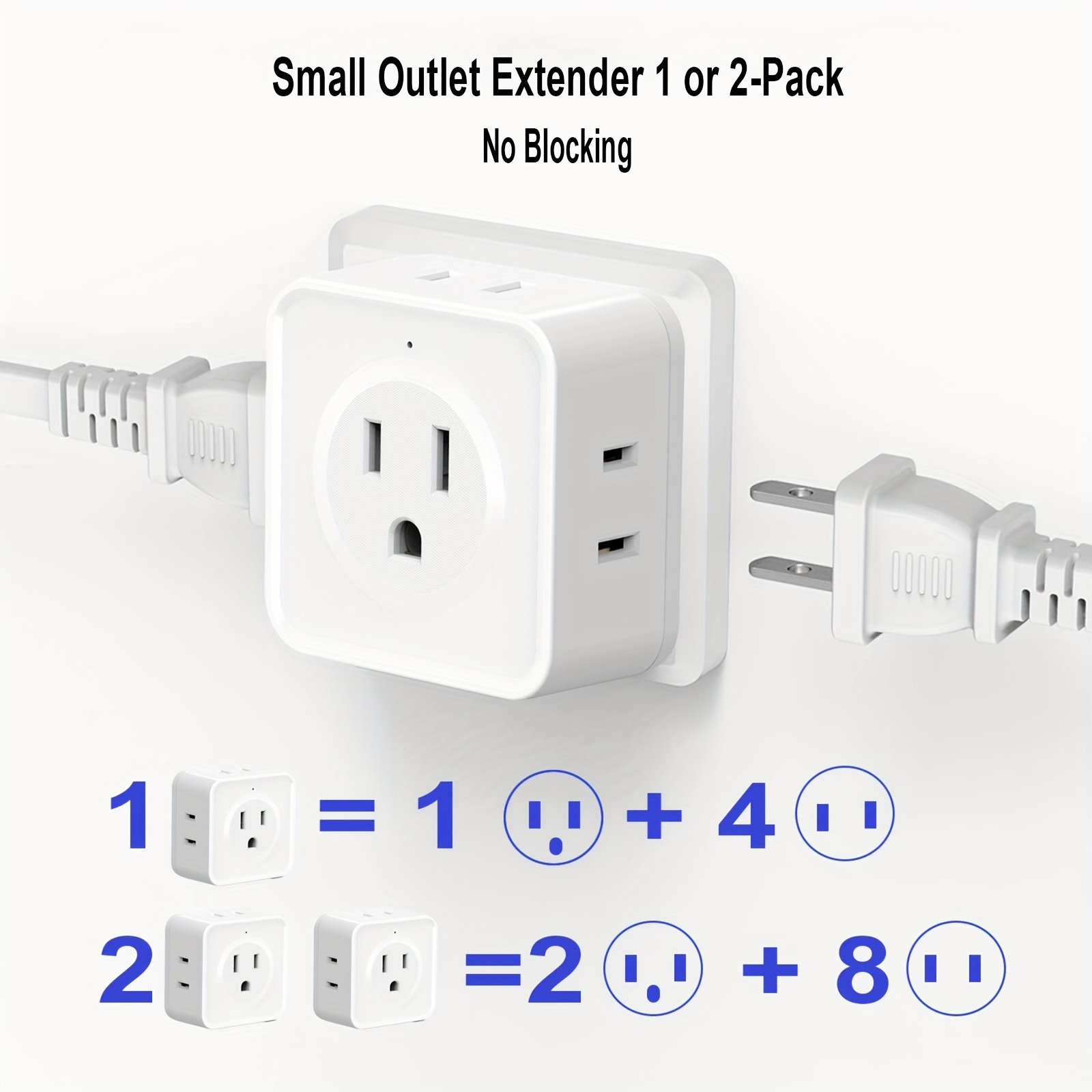 US Plug Wall Outlet Expander M - Electronics Gadgets For Home บทวิจารณ์และราคา