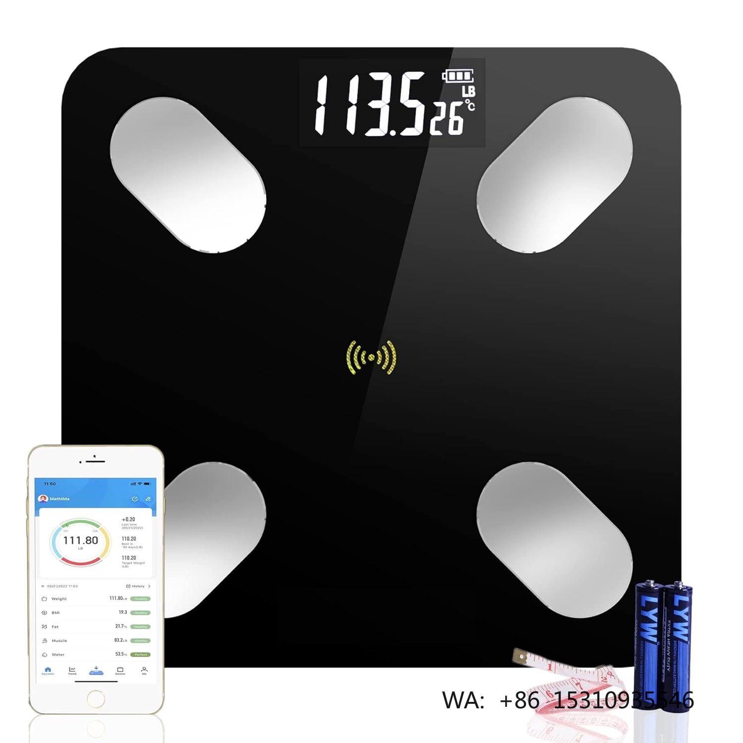 ลดราคาพิเศษ! เครื่องชั่งน้ำหนั - Body Fat Scale Smart บทวิจารณ์และราคา