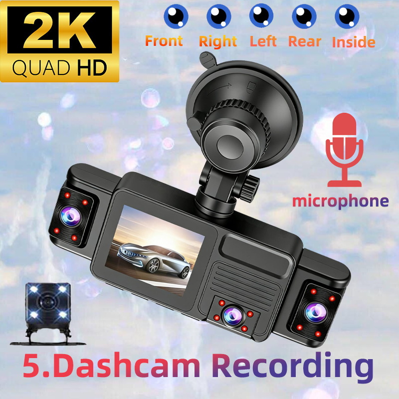 5 แชนแนล 360 °   กล้องติดรถยนต - Panoramic Dash Cam 360 บทวิจารณ์และราคา