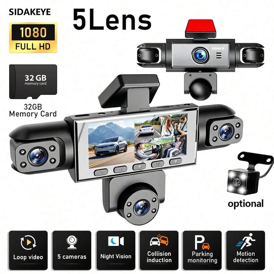 สกายเวิร์ธ ไซดาคีย์ 360 °   กล - Panoramic Dash Cam 360 บทวิจารณ์และราคา