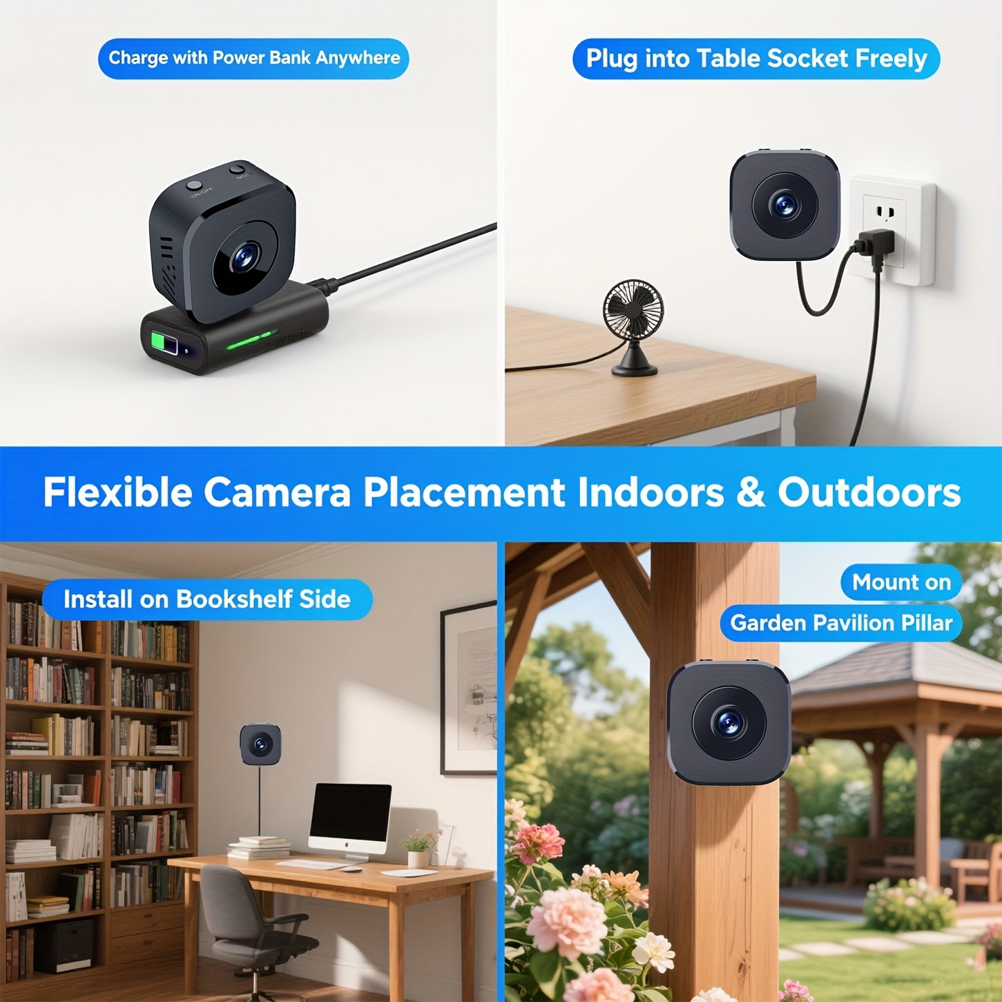 1080P HD Mini WiFi กล้องความปล - Compact Camera Mirrorless บทวิจารณ์และราคา