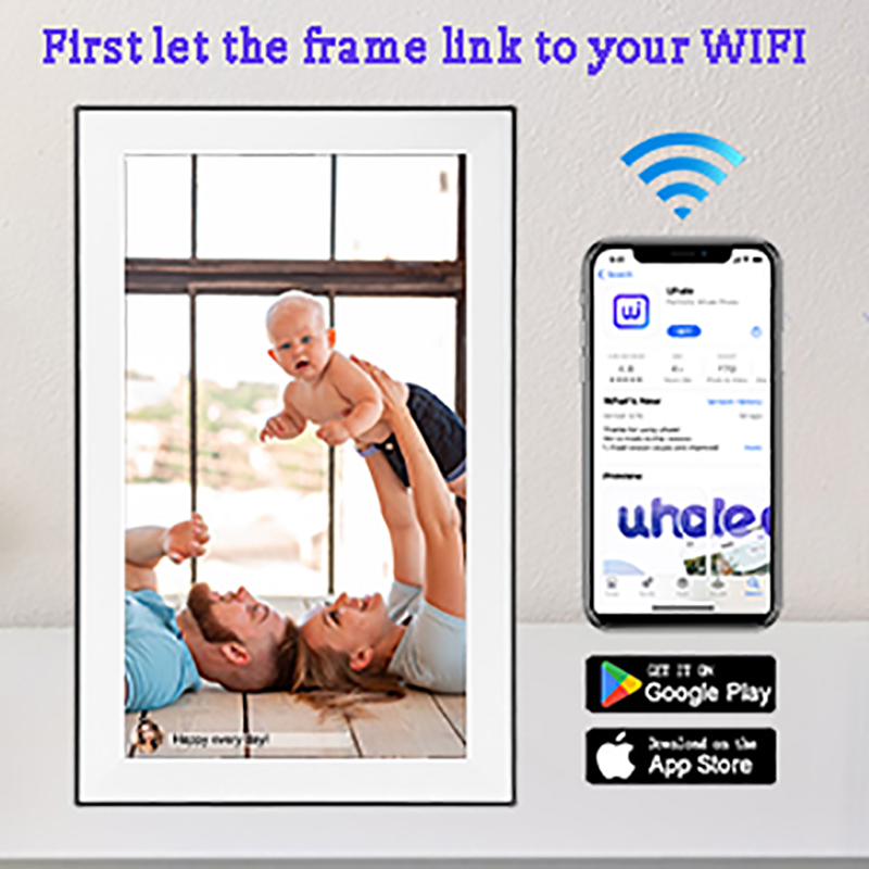 15.6 นิ้วในตัว 32GB WiFi ขนาดใ - Digital Photo Frame Wifi บทวิจารณ์และราคา