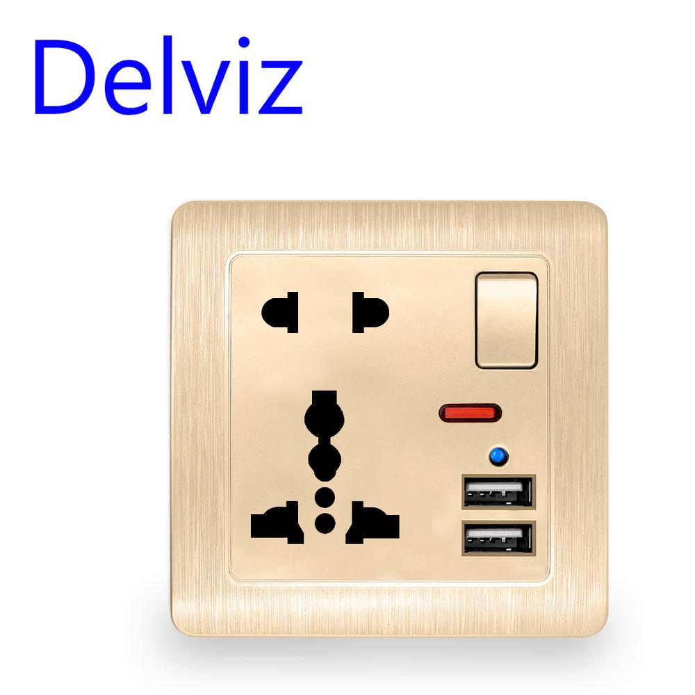 สวิตช์ควบคุมปลั๊กไฟ USB ติดผนั - Electronics Gadgets For Home บทวิจารณ์และราคา