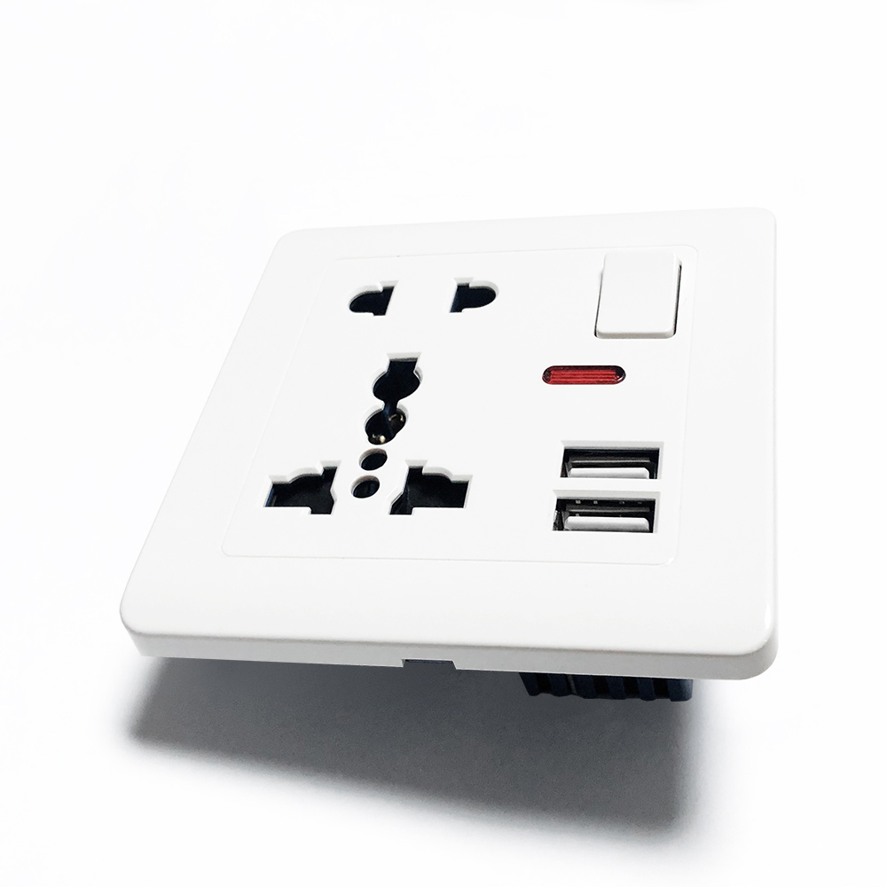 สวิตช์ควบคุมปลั๊กไฟ USB ติดผนั - Electronics Gadgets For Home บทวิจารณ์และราคา
