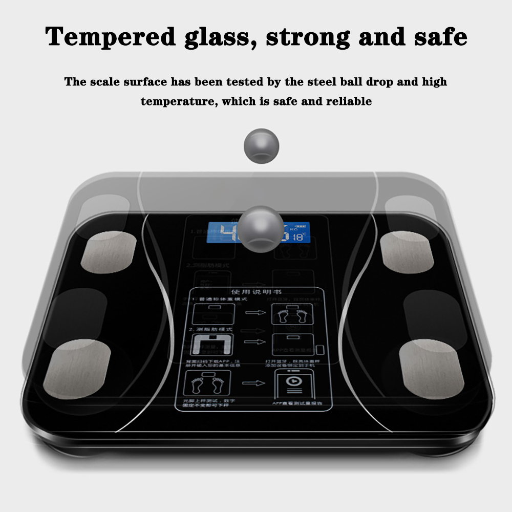 เครื่องชั่งไขมันในร่างกาย เครื - Body Fat Scale Smart บทวิจารณ์และราคา