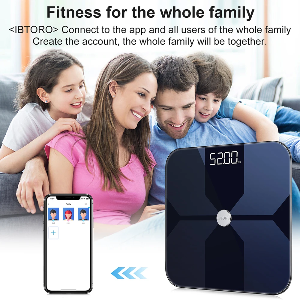 เครื่องชั่งไขมันในร่างกาย Wifi - Body Fat Scale Smart บทวิจารณ์และราคา