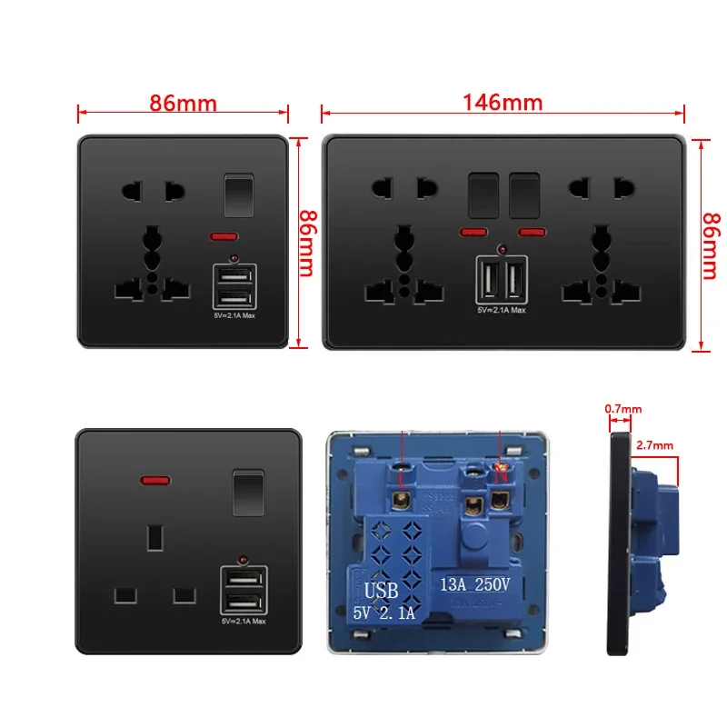 ปลั๊กไฟติดผนังแบบ Type C 18W ช - Electronics Gadgets For Home บทวิจารณ์และราคา