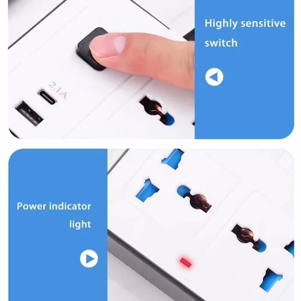 ปลั๊กพ่วงอเนกประสงค์ พอร์ต USB - Electronics Gadgets For Home บทวิจารณ์และราคา