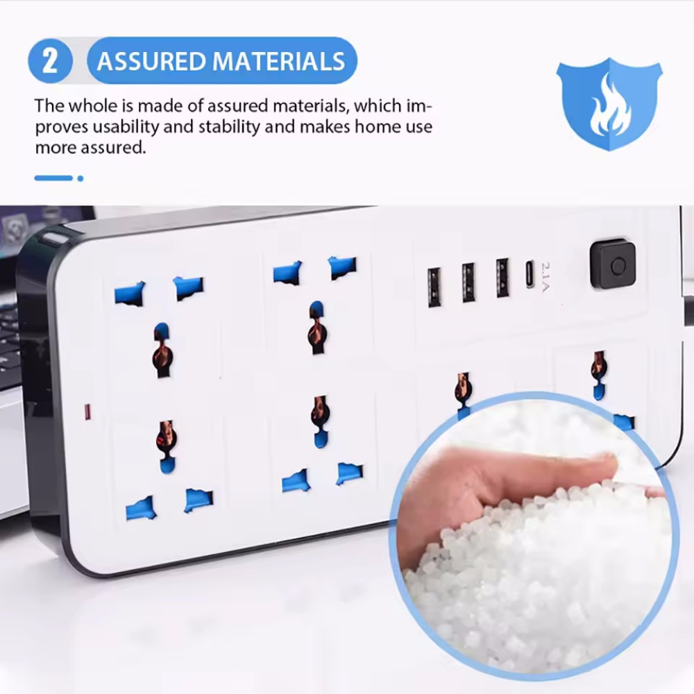 ปลั๊กพ่วงอเนกประสงค์ พอร์ต USB - Electronics Gadgets For Home บทวิจารณ์และราคา